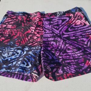 Colorful Abstract Women's Shorts